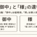 御中と様の違いを解説する記事のアイキャッチ