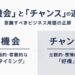 機会とチャンスの違いを解説する記事のアイキャッチ